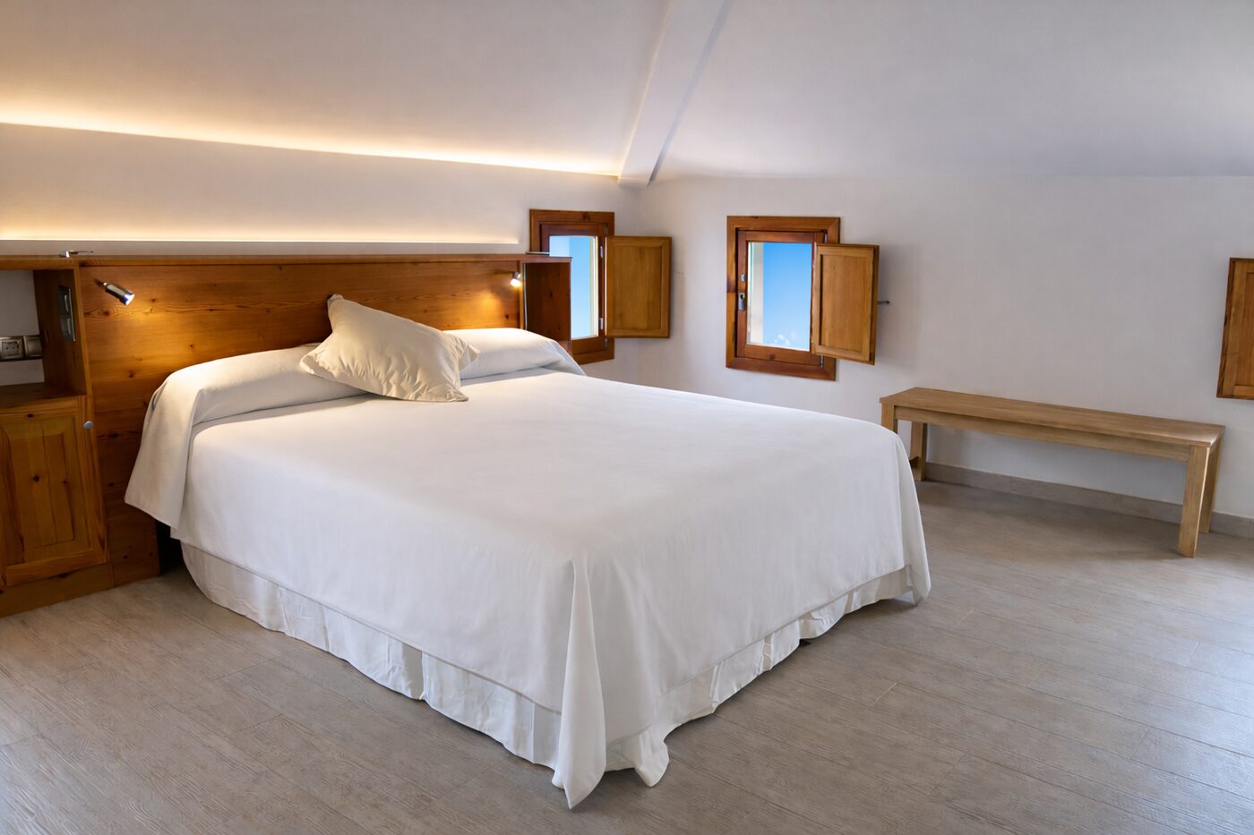 Habitació doble amb llit gran